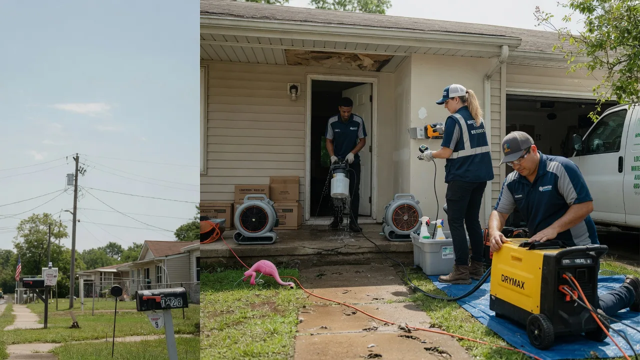 Storm Damage Water Removal in Oil City, LA near me